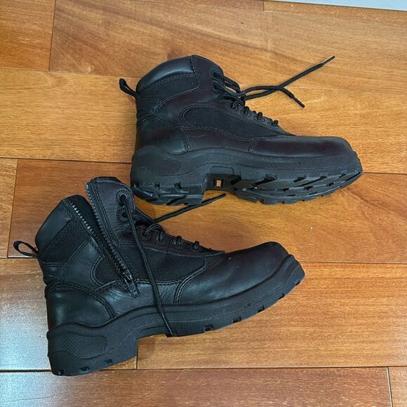 Red Wing Worx #5266 Black Leather Composite Safety Toe Men's Work Boot Size 6.5 - Picture 8 of 11